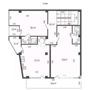 Дом 376м², 4-этажный, участок 3 сот.