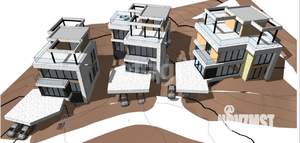 Дом 429м², 4-этажный, участок 4 сот.