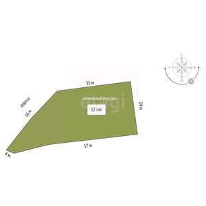 Дом 1950м², 3-этажный, участок 12 сот.