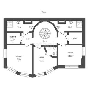 Дом 294м², 3-этажный, участок 8 сот.