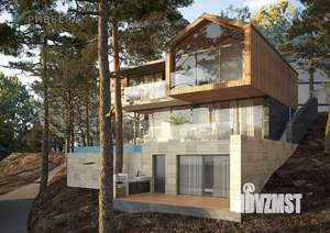 Дом 345м², 3-этажный, участок 7 сот.