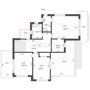 Дом 300м², 2-этажный, участок 8 сот.