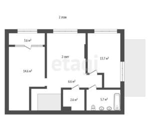 Дом 228м², 2-этажный, участок 8 сот.