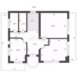 Дом 294м², 3-этажный, участок 20 сот.