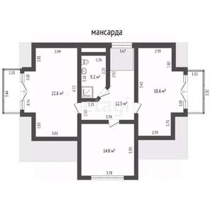 Дом 260м², 3-этажный, участок 7 сот.