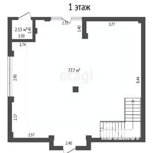 Дом 220м², 3-этажный, участок 4 сот.