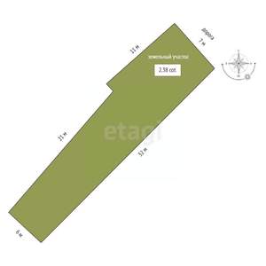 Таунхаус 240м², 3-этажный, участок 3 сот.