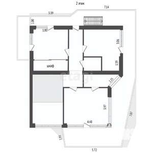 Дом 298м², 2-этажный, участок 5 сот.