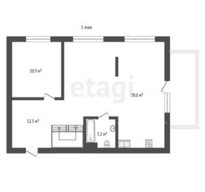 Дом 228м², 2-этажный, участок 8 сот.