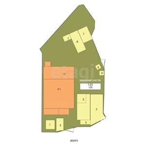 Дом 128м², 2-этажный, участок 4 сот.