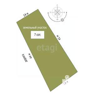 Дом 160м², 2-этажный, участок 6 сот.