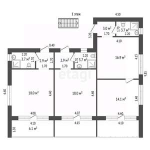Дом 350м², 4-этажный, участок 20 сот.