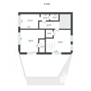 Дом 300м², 3-этажный, участок 4 сот.
