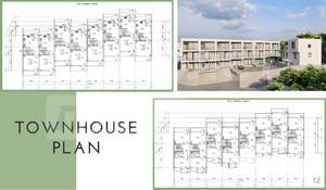 Таунхаус 150м², 3-этажный, участок 1 сот.