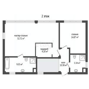 Дом 191м², 2-этажный, участок 4 сот.