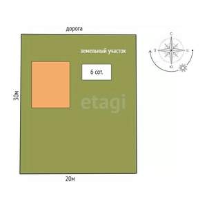 Дом 350м², 2-этажный, участок 6 сот.