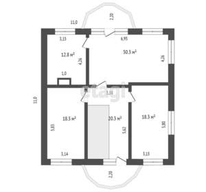 Дом 206м², 2-этажный, участок 4 сот.