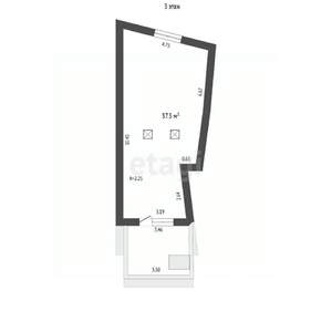 Дом 118м², 3-этажный, участок 1 сот.