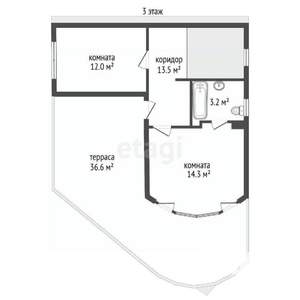 Дом 174м², 3-этажный, на длительный срок, 