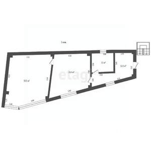 Дом 241м², 3-этажный, участок 1 сот.  