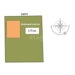 Дом 191м&sup2;, 2-этажный, участок 3 сот.  