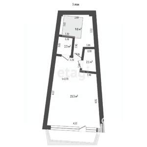 Дом 112м², 2-этажный, участок 1 сот.  