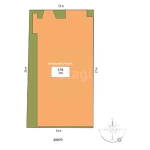 Дом 1136м&sup2;, 4-этажный, участок 120 сот.  
