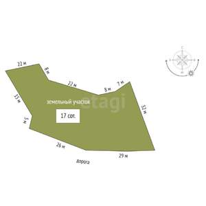 Дом 580м², 3-этажный, участок 17 сот.  