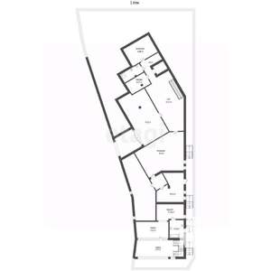 Дом 1077м&sup2;, 3-этажный, участок 13 сот.  