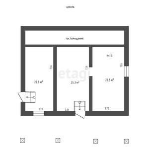 Дом 351м², 2-этажный, участок 6 сот.  