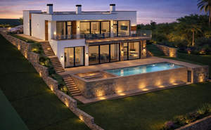 Дом 370м&sup2;, 2-этажный, участок 5 сот.  