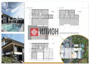 Дом 500м², 3-этажный, участок 10 сот.  