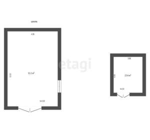 Дом 207м&sup2;, 4-этажный, участок 1 сот.  