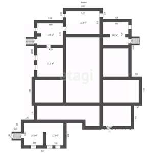 Дом 300м&sup2;, 2-этажный, участок 40 сот.  