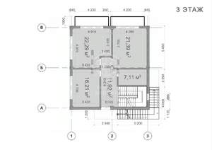 Дом 273м², 3-этажный, участок 4 сот.  