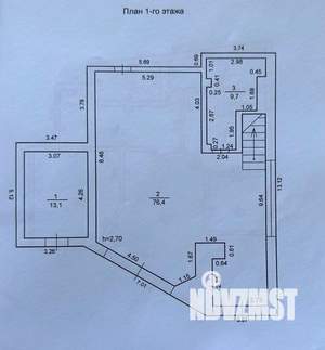 Дом 299м&sup2;, 3-этажный, участок 17 сот.  