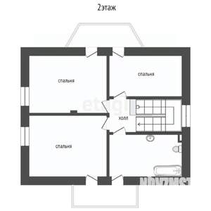 Дом 283м², 2-этажный, участок 10 сот.  
