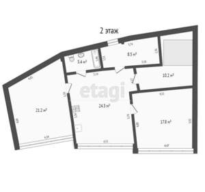 Дом 300м², 3-этажный, участок 4 сот.  