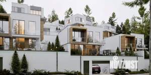 Дом 246м&sup2;, 3-этажный, участок 4 сот.  