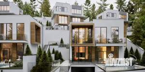 Дом 246м&sup2;, 3-этажный, участок 4 сот.  