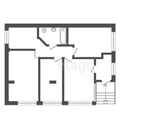 Дом 121м², 2-этажный, участок 1 сот.  