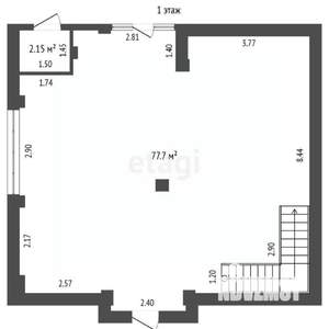 Дом 290м², 4-этажный, участок 4 сот.  