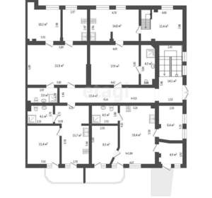 Дом 784м², 4-этажный, участок 9 сот.  