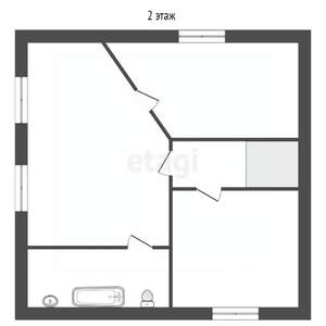 Таунхаус 150м&sup2;, 2-этажный, участок 1 сот.  