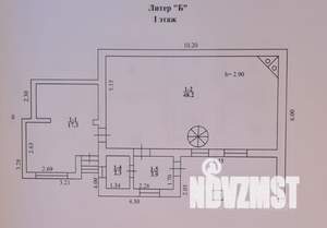 Дом 220м², 3-этажный, участок 3 сот.  