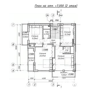 Дом 245м², 3-этажный, участок 8 сот.  