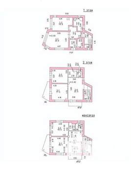 Дом 207м², 3-этажный, участок 4 сот.  