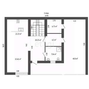Дом 280м², 3-этажный, участок 12 сот.  