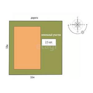 Дом 240м², 3-этажный, участок 3 сот.  