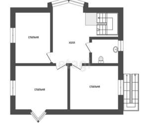 Дом 242м², 3-этажный, участок 4 сот.  